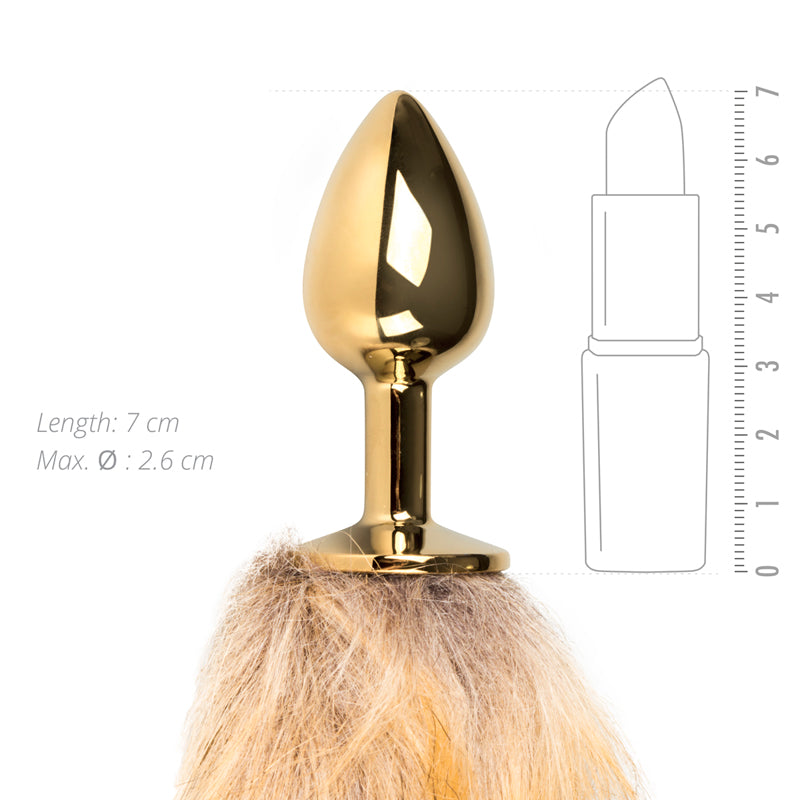 Fox Tail No. 1 - Gold Plug  - Silver