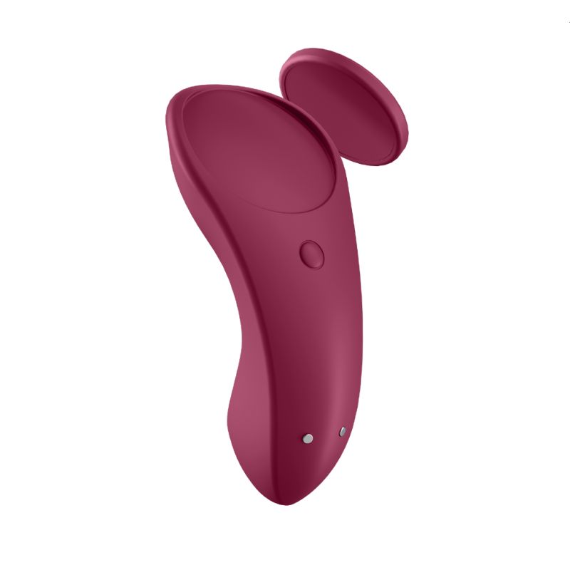 Satisfyer Sexy Secret Panty Vibe Connect App - Plum