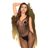 Wild Catch Fishnet bodystocking w Open Crotch - Black