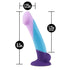 Avant D16 Purple Haze Silicone Dildo 