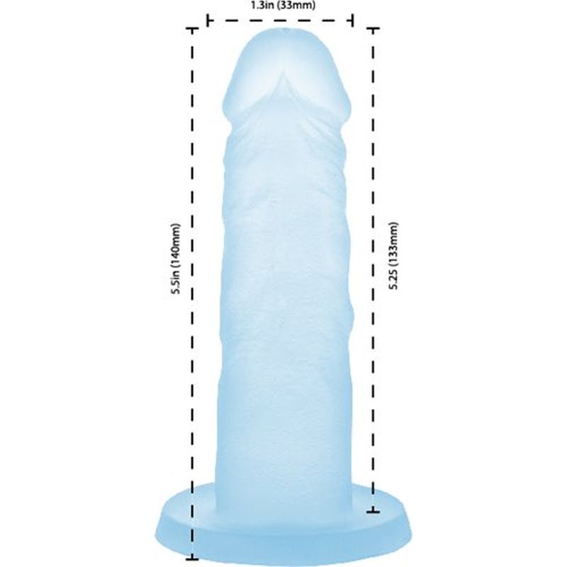 Cocktails Dildo Blue Lagoon 5.5in