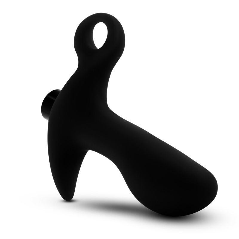 Anal Adventures Platinum Silicone Prostate Massager 01 - Black