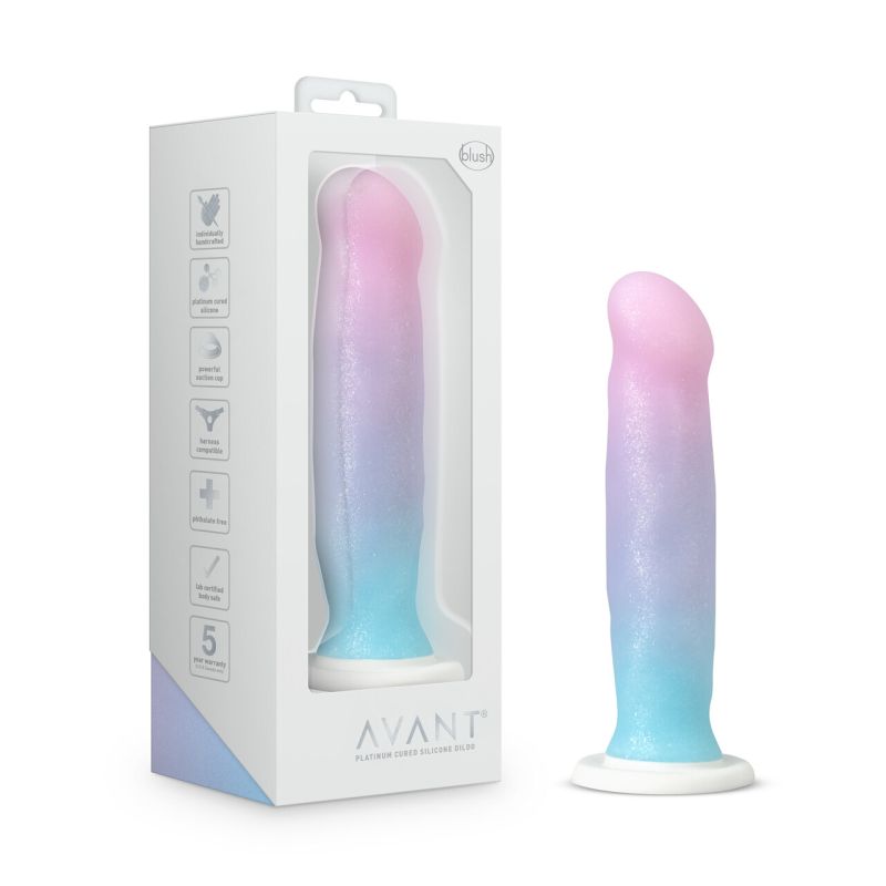 Avant D17 Lucky Silicone Dildo - Mauve