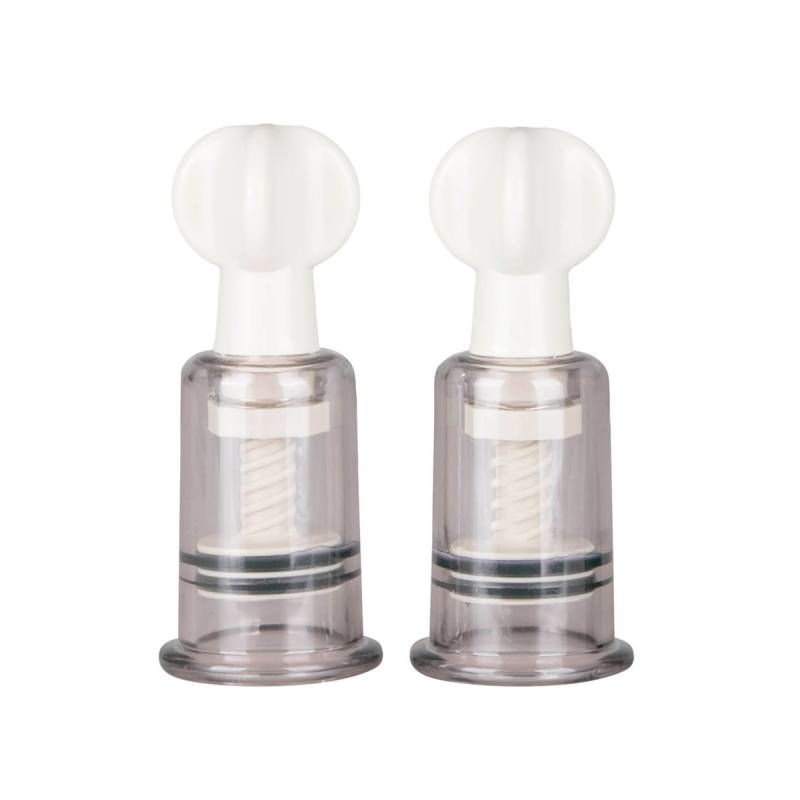 Nipple and Clit Suckers Small 2 Pc - Clear