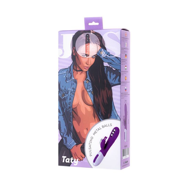 JOS Taty Pulsating Rabbit Vibrator - Purple
