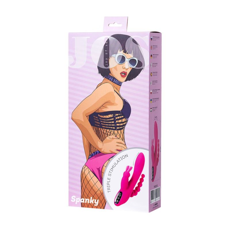 JOS Spanky Triple Stimulator - Pink