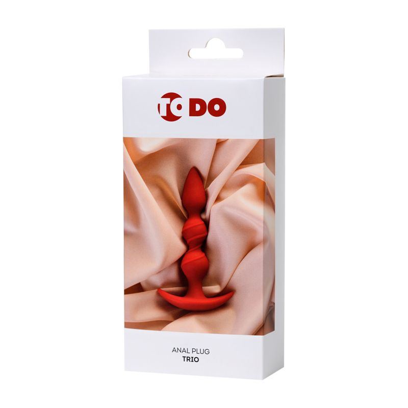 ToDo Anal Plug Trio - Red