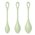 Satisfyer Yoni Power Balls 2 Green 3 Pc Set