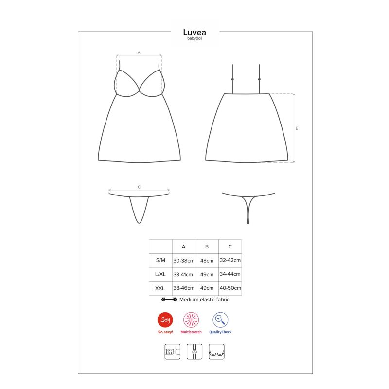 Luvae Babydoll Black