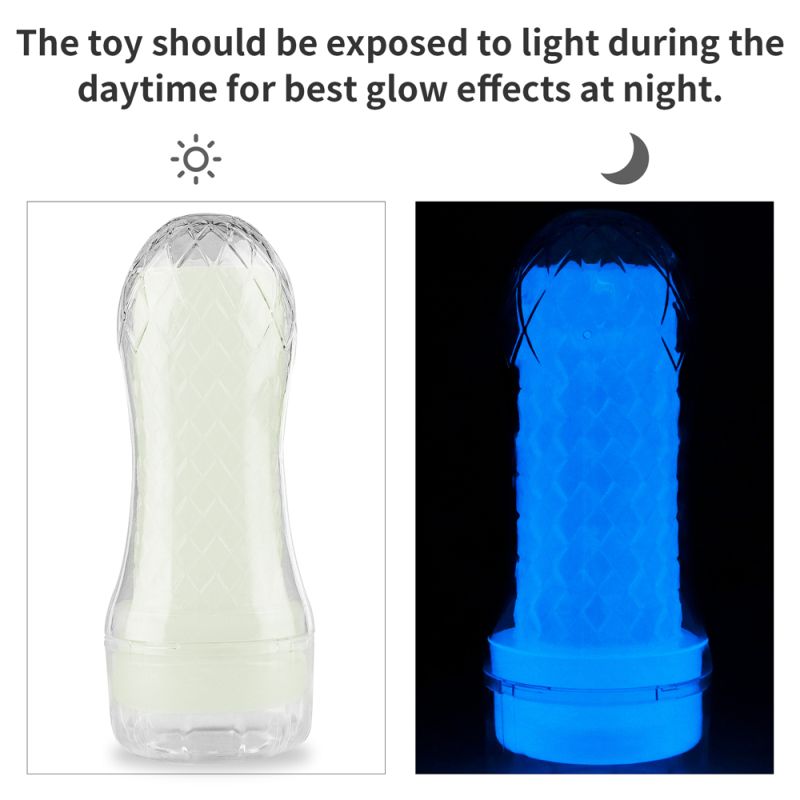Lumino Play Pocket Masturbator  - Clear