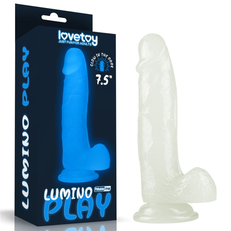 Lumino Play Dildo 7.5in - Clear