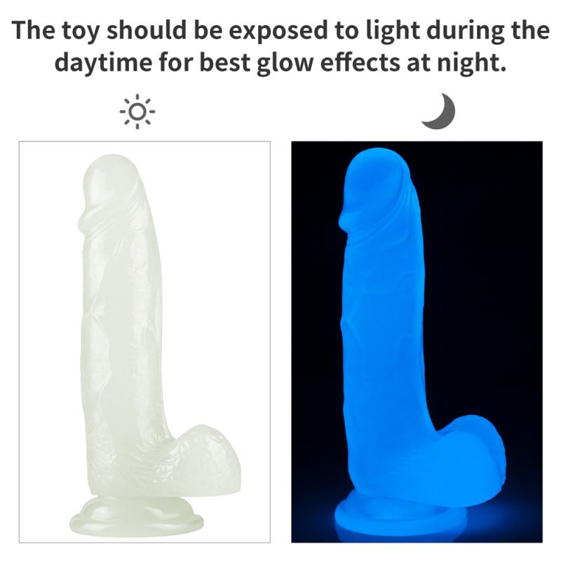 Lumino Play Dildo 7.5in - Clear