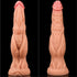 Nature Cock 9.5in Dual Layer Huge ALIEN Silicone Dildo - Flesh