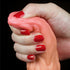 Nature Cock 9.5in Dual Layer Huge ALIEN Silicone Dildo - Flesh