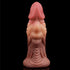 Nature Cock 7in Dual Layer Huge ALIEN Silicone Butt Plug Dildo - Flesh