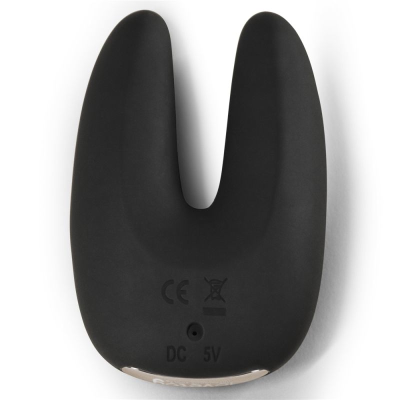 O Sensual Rapture Dual Motor Clit Massager Vibrator - Black