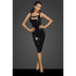 PVC Midi Dress w Front Zipper