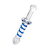 Sexus Glass Dildo Probe w Handle 23cm - Clear