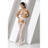 Suspender Thigh High S014 - White