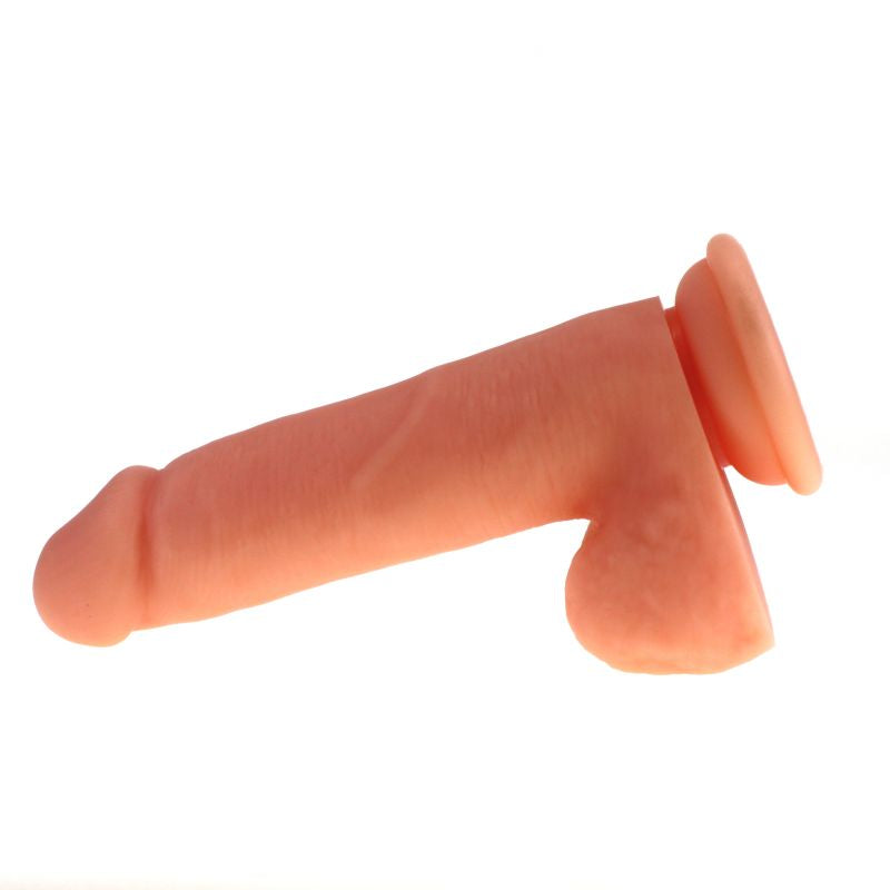 Thick Realistic Cock w Balls Flesh - Flesh