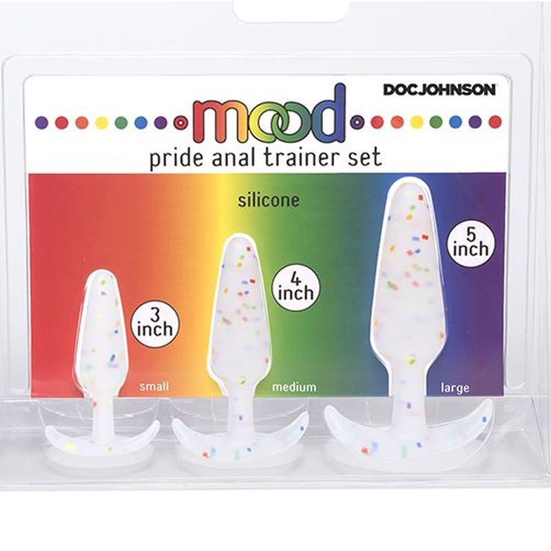 Pride Anal Trainer Set - Rainbow
