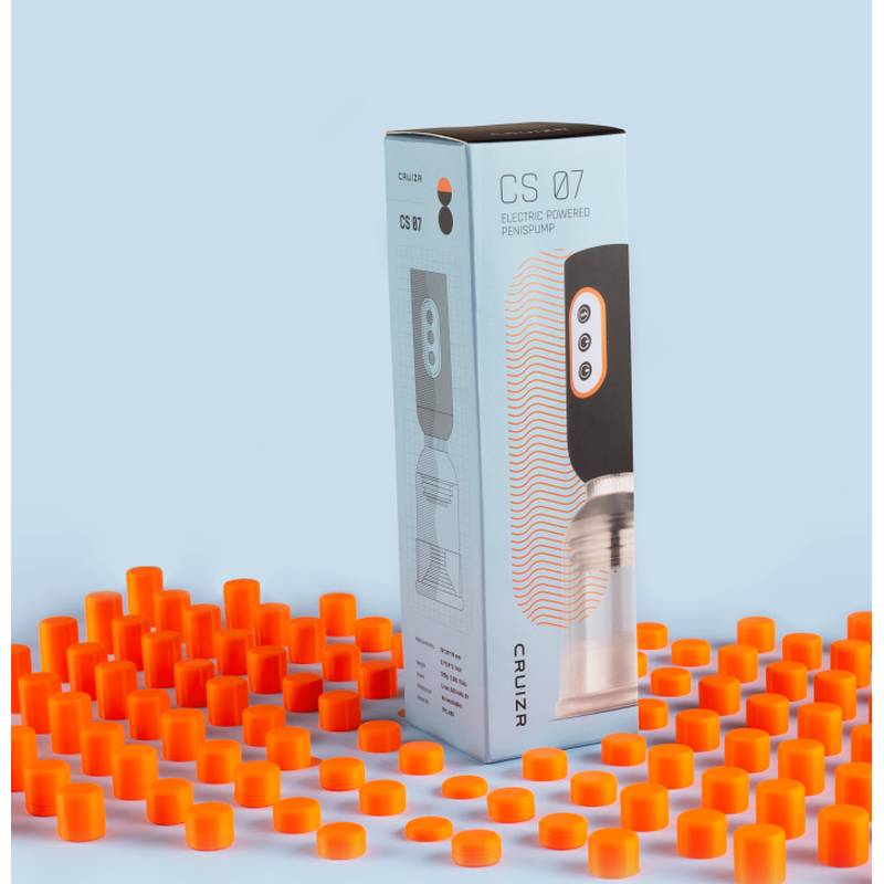 Cruizr Luxury Vibrating Penis Pump - Black