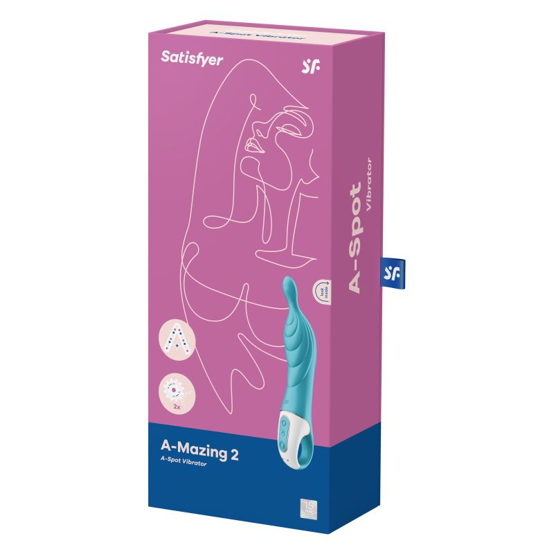 A-mazing 2 Vibrator Turquoise - Turquoise