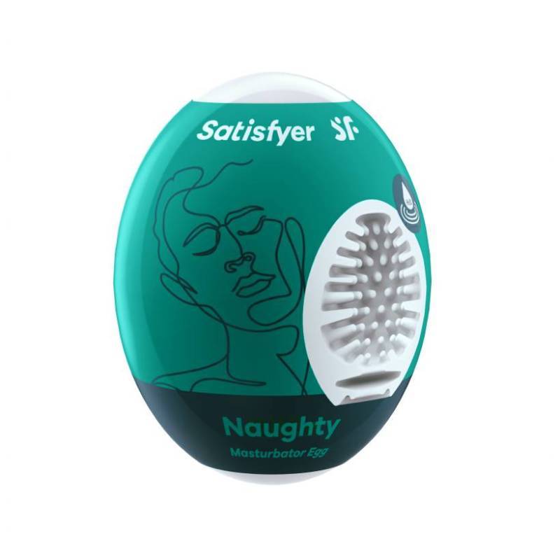 Satisfyer Masturbator Egg Naughty - Green