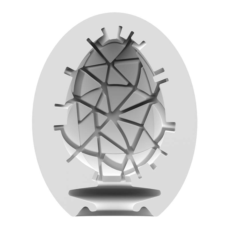 Satisfyer Masturbator Egg Crunchy - Orange