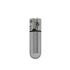 Power Bullet First Class 6cm Rechargeable w Crystal Silver - Silver