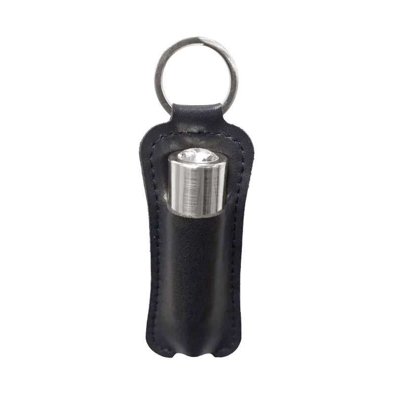 Power Bullet First Class 6cm Rechargeable w Crystal Silver - Silver