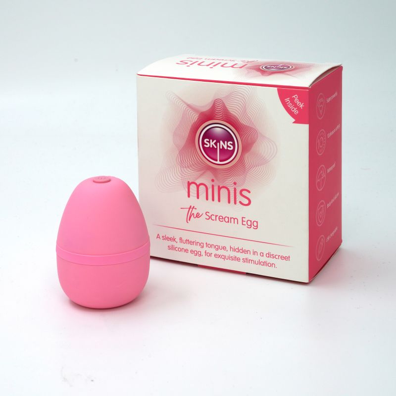 Skins Minis - The Scream Egg  - Pink