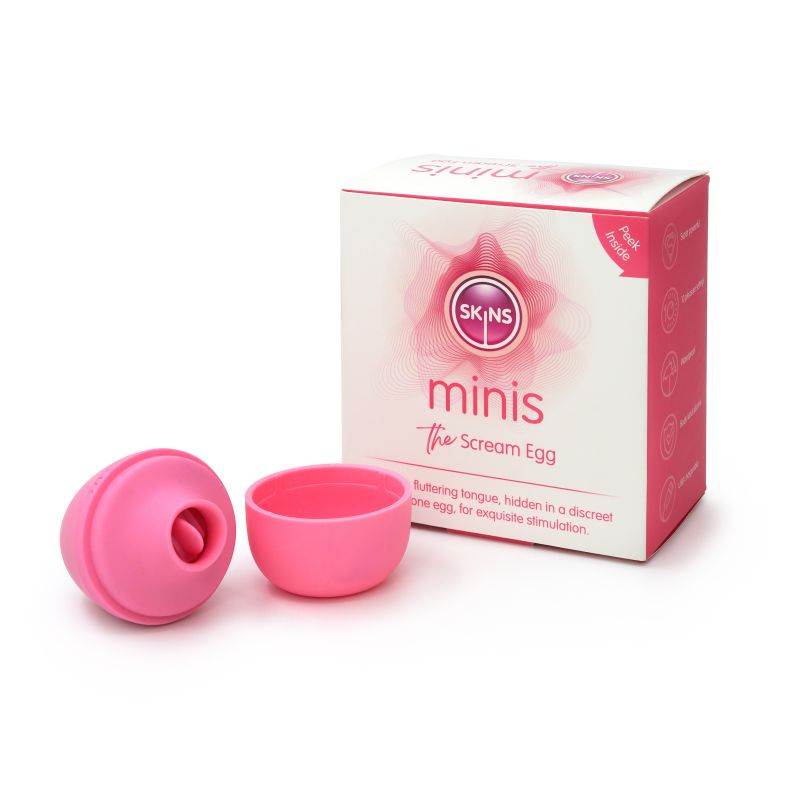 Skins Minis - The Scream Egg  - Pink