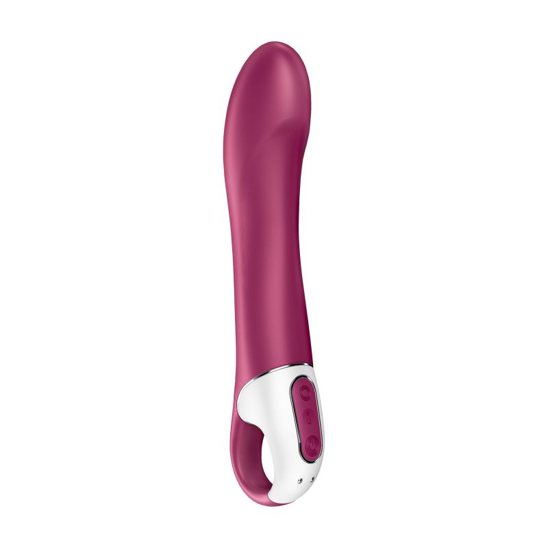 Satisfyer Big Heat Warming G-Spot Vibrator - Plum