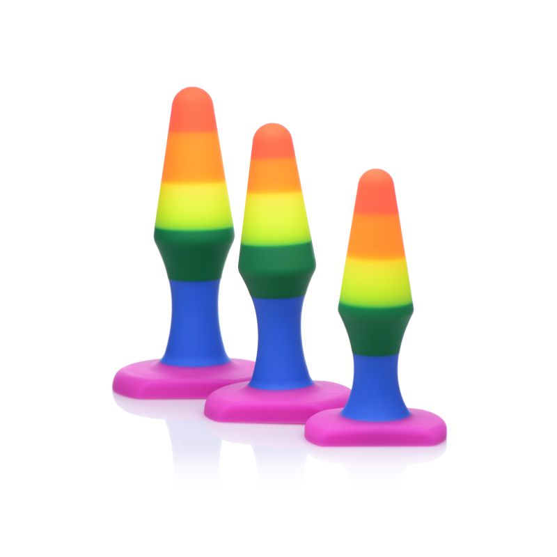 Rainbow Ready Anal Trainer Set - Rainbow