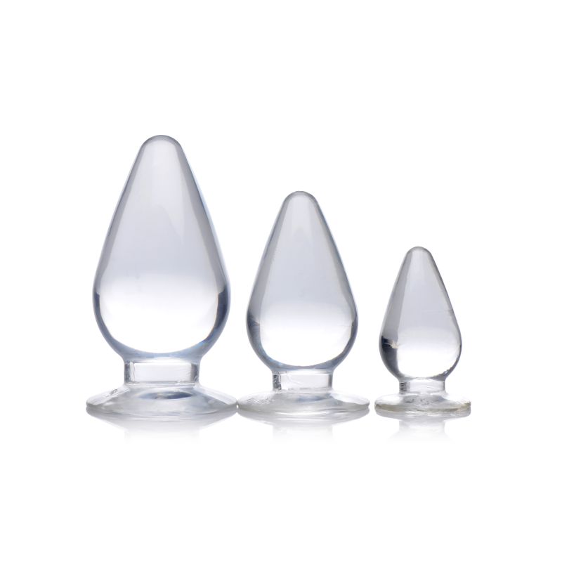 Triple Cones 3 Pc Anal Plug Set
