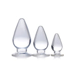 Triple Cones 3 Pc Anal Plug Set