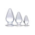 Triple Cones 3 Pc Anal Plug Set