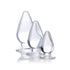 Triple Cones 3 Pc Anal Plug Set