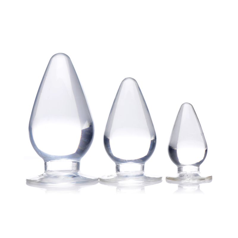 Triple Cones 3 Pc Anal Plug Set