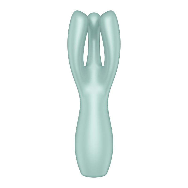 Satisfyer Threesome 3 Layon Vibrator Mint - Green