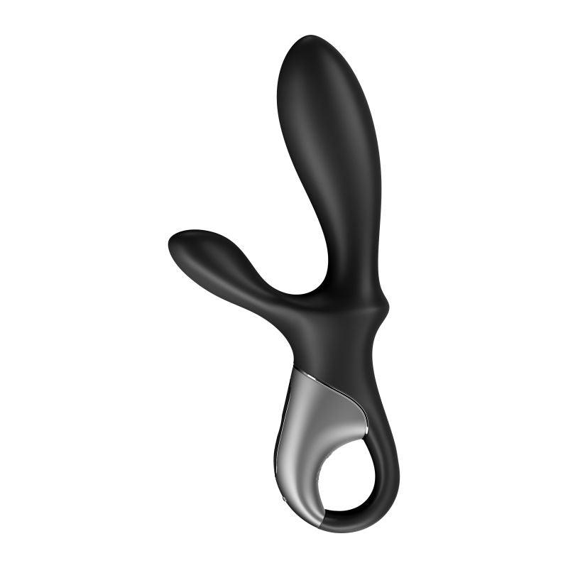 Satisfyer Heat Climax Plus Connect App Warming Anal Vibrator - Black