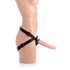 Charmed 7.5in Silicone Dildo w Harness Flesh - Flesh