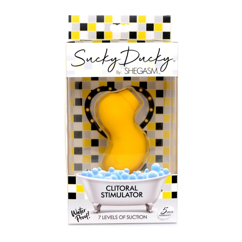 Shegasm Sucky Ducky Clit Stimulator - Yellow