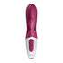 Satisfyer Hot Bunny Connect App Warming Vibrator - Burgundy
