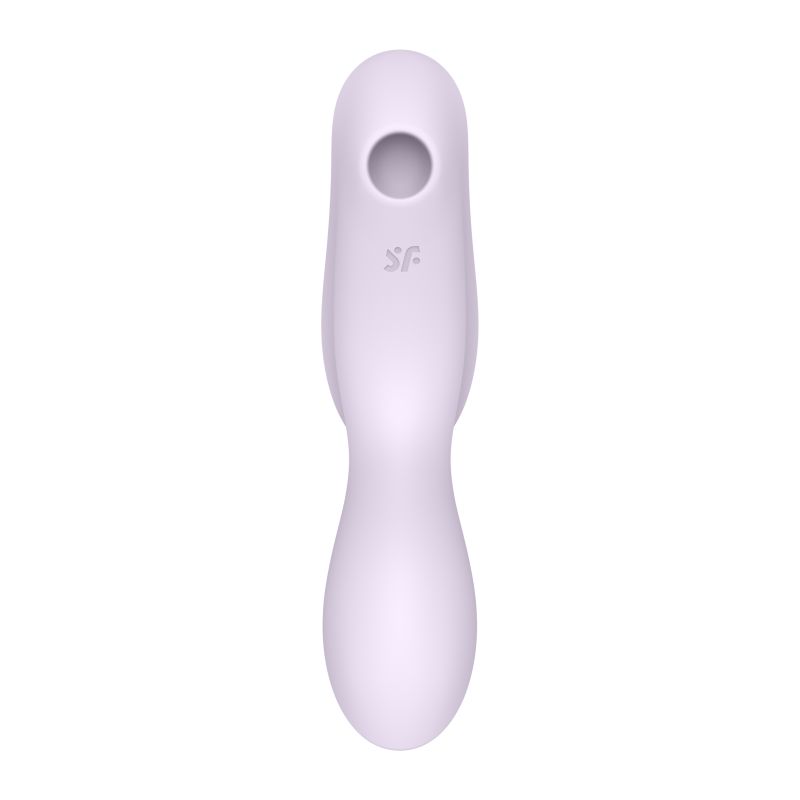 Satisfyer Curvy Trinity 2 Insertable Air Pulse Vibrator Violet - Violet