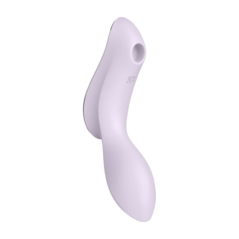 Satisfyer Curvy Trinity 2 Insertable Air Pulse Vibrator Violet - Violet