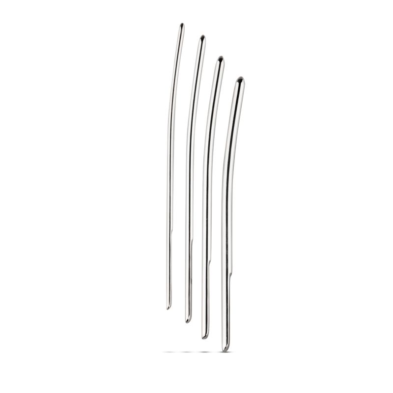 Single Ended Dilator Trainer Set 4 Pc - Silver