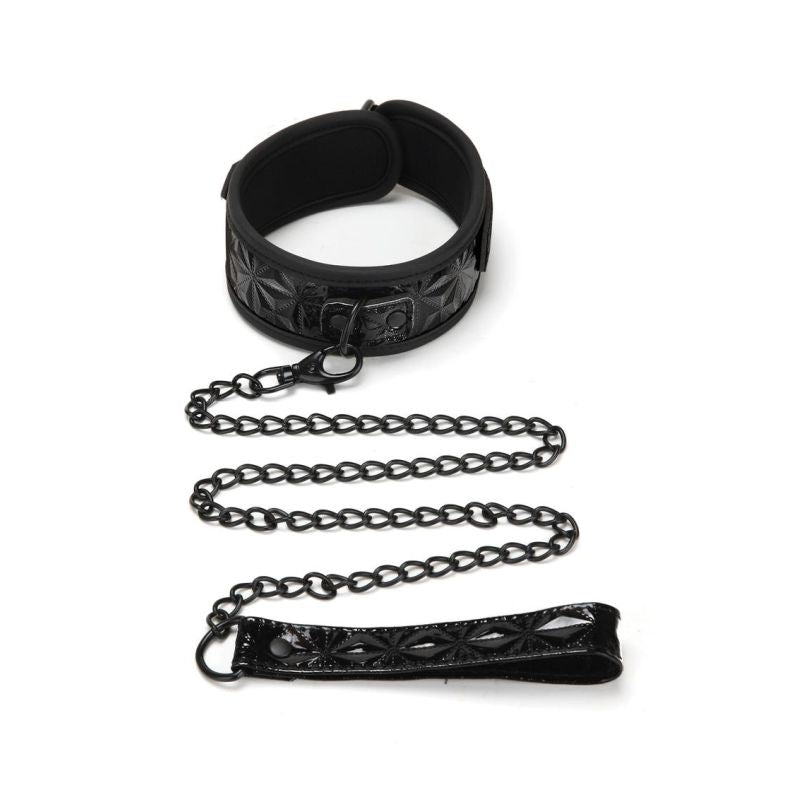 Whip Smart Diamond Collar and Leash