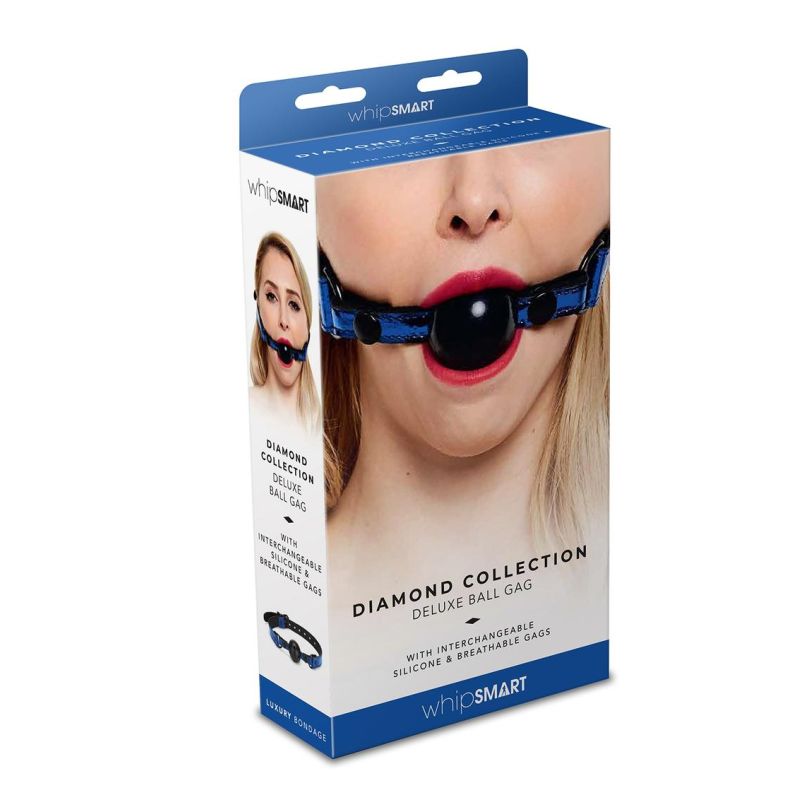 Whip Smart Diamond Deluxe Ball Gag